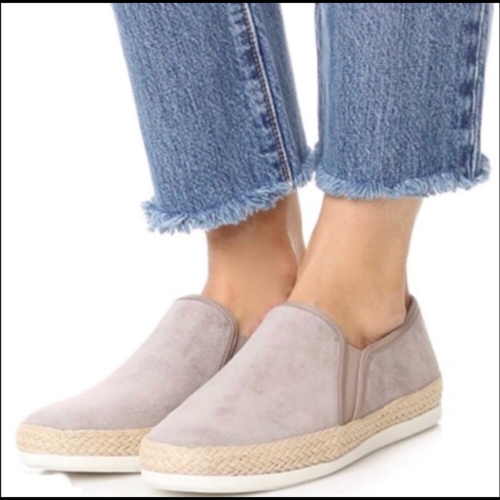 Vince suede slip on sneakers